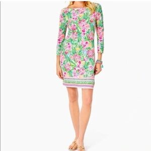 Lilly Pulitzer Vibrant Floral Long Sleeve Dress